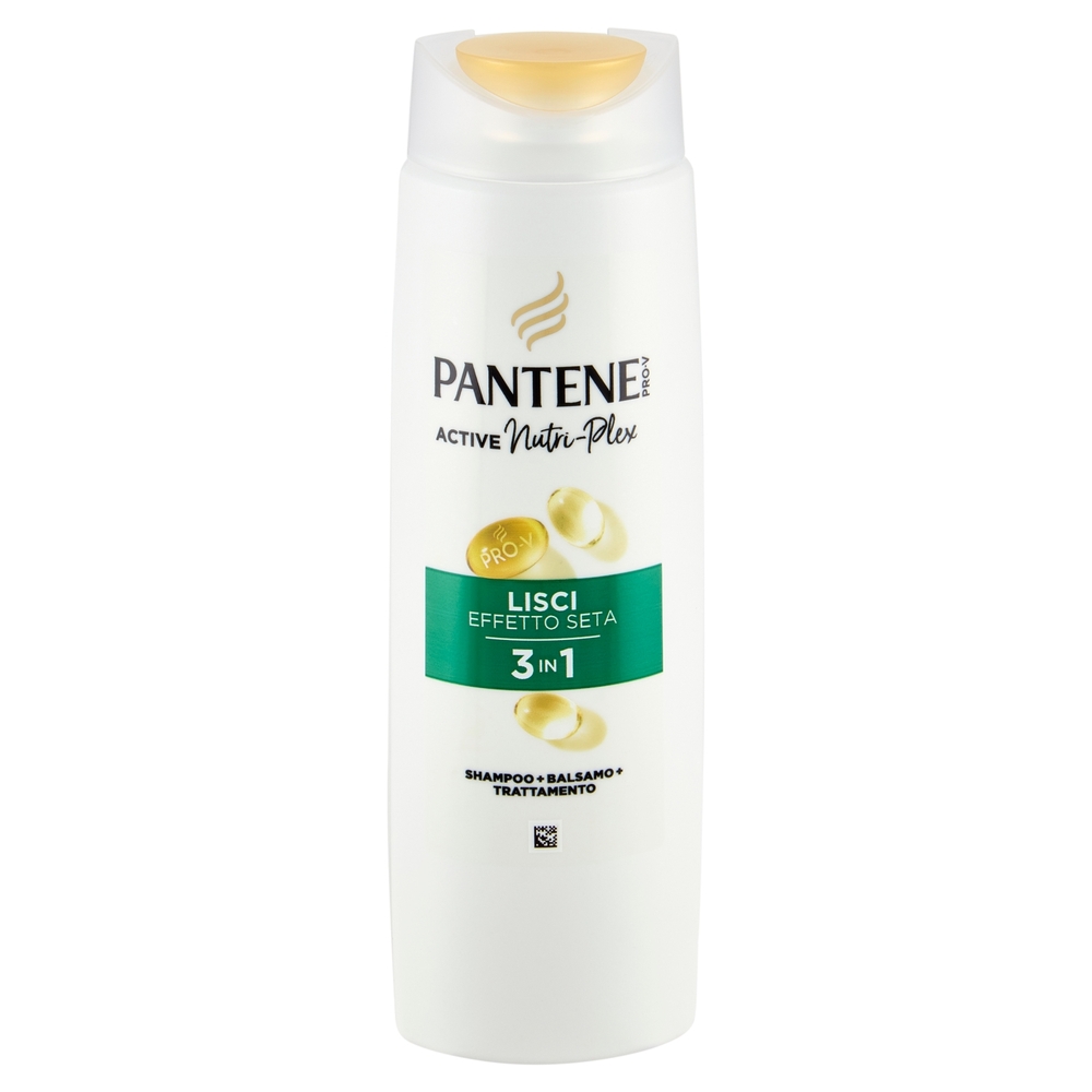 Pantene Pro-V Lisci Effetto Seta 3 in 1 Shampoo + Balsamo + Trattamento Active Nutri-Plex 250 ml